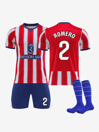 Nr. 226/27 Nr. 7 Lee Kang Nr. 19 Alvarez Atletico Madrid Heimtrikot-Set 3-teilig für Erwachsene und Kinder