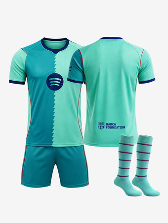 BlankPersonalisiertes 3-teiliges Trikotset des FC Barcelona (Saison 26/27) für Damen und Herren