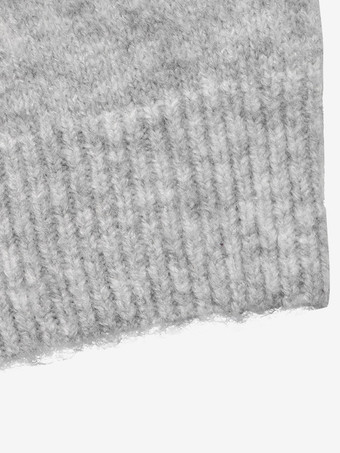 オーバーサイズニットクルーネックボタンダウン長袖カジュアルカーディガン