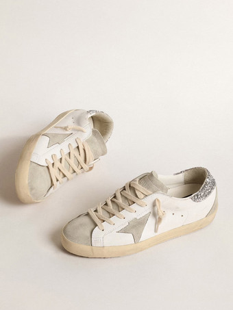 Zapatillas de skate con purpurina para mujer informales con cordones y punta redonda