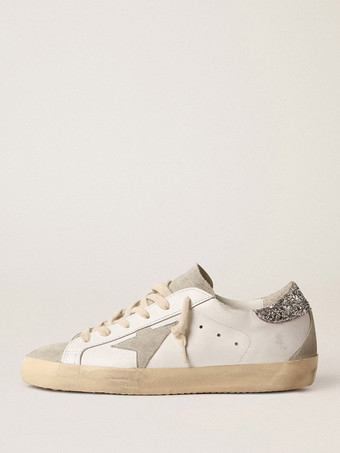 plateado Zapatillas de skate con purpurina para mujer informales con cordones y punta redonda