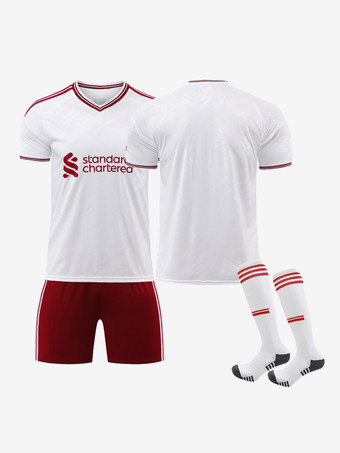 BlankPersonalisiertes 3-teiliges Auswärtstrikot-Set des Reds Football Club für die Saison 26/27 für Erwachsene und Kinder