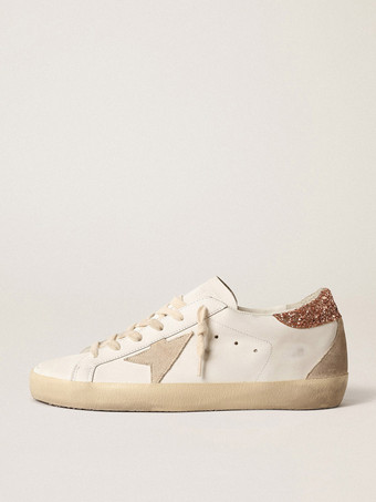ChampagnerEcru-weiße Skate-Sneakers für Damen runde Zehenpartie flache Freizeitschuhe