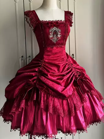 Lolitashow Exclusive JSK ミントグリーン ロリータ ドレス