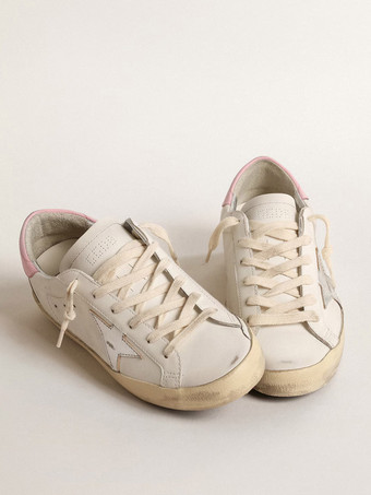 Rosa Skate-Sneakers für Damen mit runder Spitze und Schnürung Freizeitschuhe