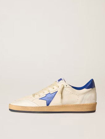 azul Zapatillas blancas con cordones para mujer zapatos de skate