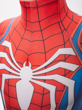 スパイダーマンキッズコスプレジャンプスーツマーベル2018PS4ゲームコスプレコスチューム