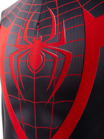マーベルコミックスキッズ PS5 2026 スパイダーマン マイルズ モラレス 全身タイツ ジャンプスーツ コスプレ衣装
