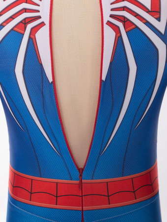 スパイダーマンキッズコスプレジャンプスーツマーベル2018PS4ゲームコスプレコスチューム