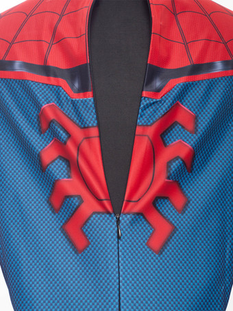 スパイダーマンコスチューム 大人用 ホームカミング ピーター・パーカー コスプレスーツ フード付き