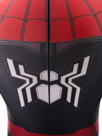 マーベルコミックスパイダーマン：ファーフロムホームコスプレピーターパーカーキッドライクラスパンデックスコスプレジャンプスーツ