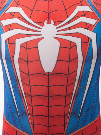 スパイダーマンキッズコスプレジャンプスーツマーベル2018PS4ゲームコスプレコスチューム