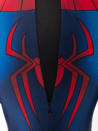 Brand New Day Costumes マーベルコミックス スパイダーマン ピーター・パーカー主演ゼンタイスーツ 3Dプリント立体視アイマスク付き
