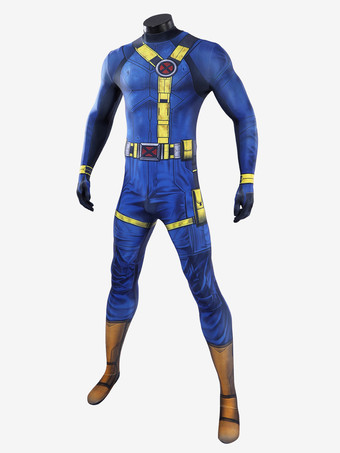 マーベル アベンジャーズ5：ドゥームズデイ サイクロップススーツ スコット・サマーズ スパンデックスコスチューム