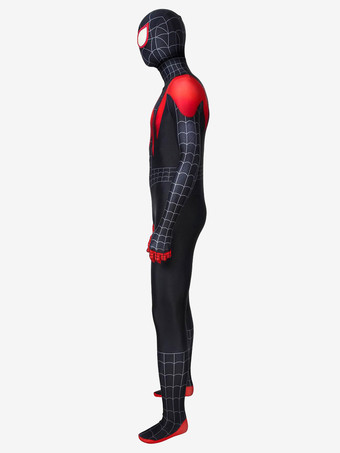 スパイダーマンマイルズモラレスコスプレジャンプスーツマーベルコミックススーパーヒーローコスプレコスチューム大人用