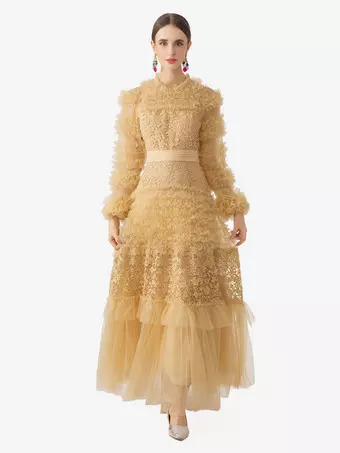 long sleeve summer dress formal The Shop long sleeve party dress