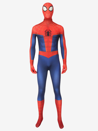 スパイダーコスプレ　2026　スパイダーマン: スパイダーバースTVアニメーション　ピーター・パーカーコスプレスーツハロウィン