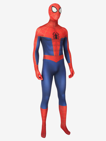 スパイダーコスプレ　2026　スパイダーマン: スパイダーバースTVアニメーション　ピーター・パーカーコスプレスーツハロウィン