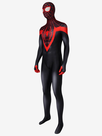究極のスパイダーマンコスチュームマイルズモラレスマーベルコミックスーパーヒーローコスプレキャットスーツ