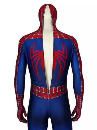 マーベルコミックスパイダーマンマーベルコミックトビーマグワイアスター付きコスプレコスチューム