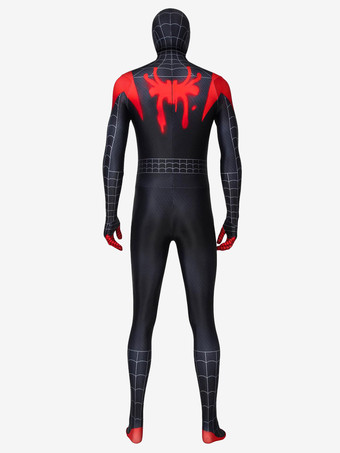 Spider Man dans le vers d'araignée Miles Morales Marvel Cosmics Film Cosplay Costume Collants Déguisements Halloween