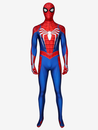 スパイダーマンアドバンスドスーツコスプレコスチュームライクラスパンデックスアダルトマーベルPS4ゲームコスプレコスチュームキャットスーツ