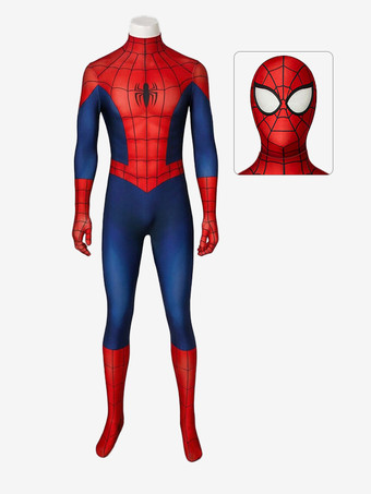 レッドマーベルコミックスパイダーマンコスプレ衣装