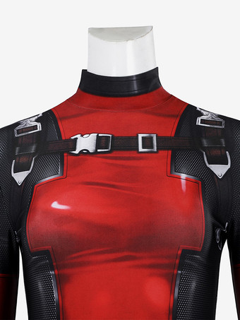 レディプールコスチューム デッドプール コミック コスプレ ボディスーツ スーパーヒーロー 女性用ジャンプスーツ 女性用スーパーヒーローコスチューム