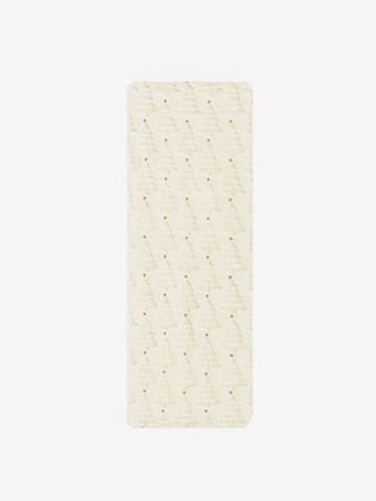 ホワイト クリスマススターツリーテーブルランナー、お祝いのダイニングテーブルクロス、ホリデーデコレーション