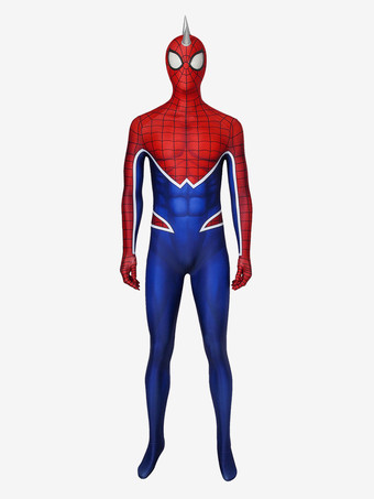 スパイダーマン PS4 コスチューム ゲームバージョン スパイダーパンク ボディスーツ