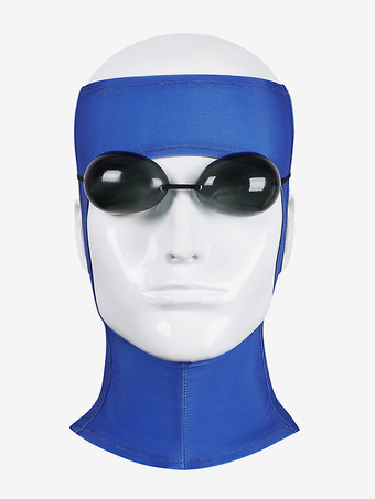 Costume cosplay di Mark Grayson vestito blu stampato dalla serie Invincible S3.