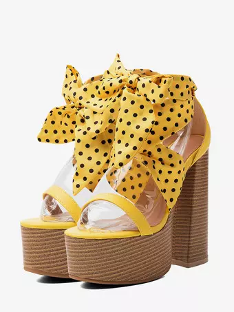 Best Yellow-Platform-Sandals - Buy Yellow-Platform-Sandals at