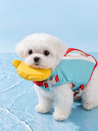 Hipidog 強力浮力ペット用ライフジャケット、体重3～80ポンドの小型・中型・大型犬用、調節可能・クイックリリース式犬用スイミングベスト