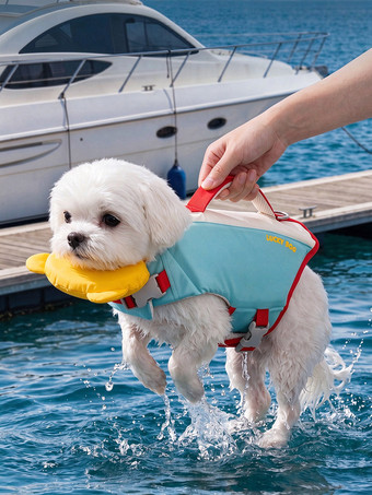 Hipidog 強力浮力ペット用ライフジャケット、体重3～80ポンドの小型・中型・大型犬用、調節可能・クイックリリース式犬用スイミングベスト