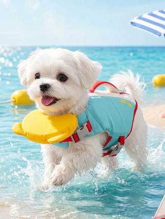 Hipidog 強力浮力ペット用ライフジャケット、体重3～80ポンドの小型・中型・大型犬用、調節可能・クイックリリース式犬用スイミングベスト