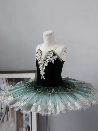 女の子用バレエチュチュドレス ふわふわチュール プリンセスダンススカート 白鳥の湖コスチューム リサイタルパフォーマンスやバレエクラス用