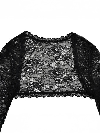 エレガントなブラックフローラルレースシュラッグマキシドレスボディコンイブニングドレス（レディース用）2026