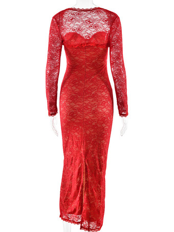 エレガントなブラックフローラルレースシュラッグマキシドレスボディコンイブニングドレス（レディース用）2026