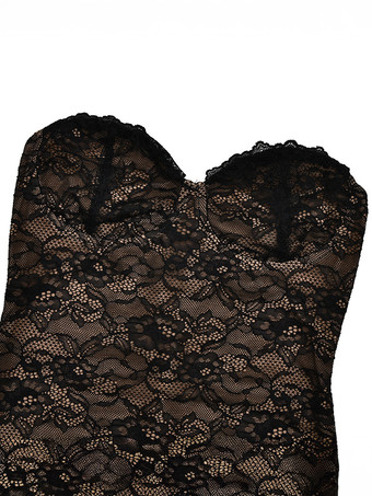 エレガントなブラックフローラルレースシュラッグマキシドレスボディコンイブニングドレス（レディース用）2026