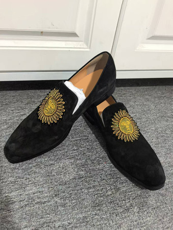 スエード メンズ ローファー ラウンドトゥ デザイン スリッポン ドレスシューズ