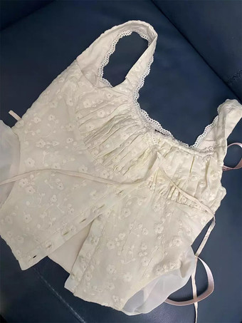 刺繍入りノースリーブトップスとアシンメトリーマーメイドスカートの2ピースセット（レディース）2026