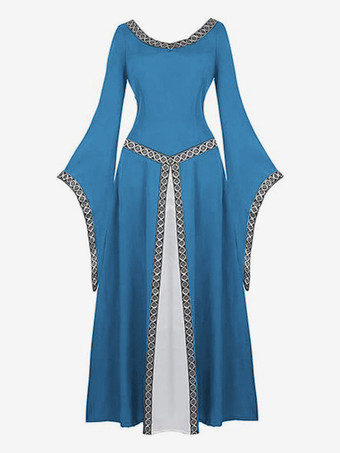 Disfraces retro negros para mujer vestido elegante para baile de máscaras Borgoña