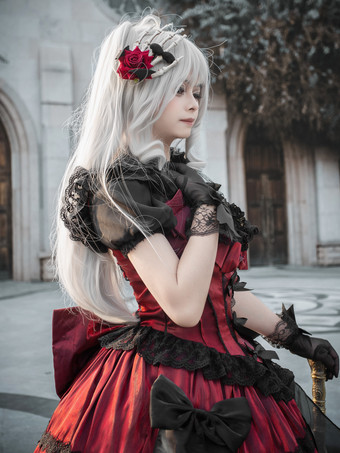 スチームパンク ロリータ アクセサリー 黒の花 帽子 その他