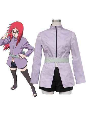 Naruto Karin Anime cosplay costume con cintura e pantaloncini  Carnevale