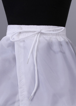 Jupon de mariage blanc huit couches en voile de tulle