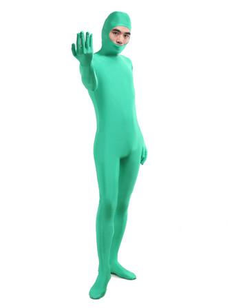 Light Green Morph Suit Adults Bodysuit Lycra Spandex Catsuit for Women 