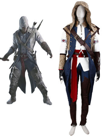 Inspired By Assassin's Creed III Connor Halloween Cosplay Costume