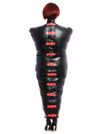 ブラック コスチューム衣装，ブラック　バックル　ハロウィン　コスプレ　仮装 ハロウィン