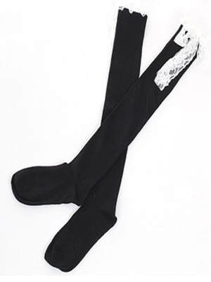 ロリィタ靴下　綿混紡　ニット　スウィート　可愛い　人気　