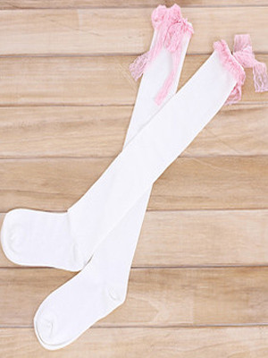 ロリィタ靴下　綿混紡　人気　スウィート　ニット　可愛い　